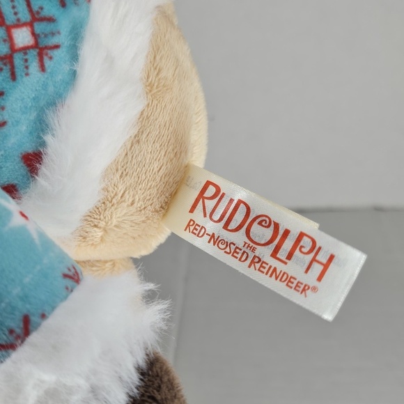 New Set 2 Dan Dee Clarice and Rudolph Red Nosed Reindeer Light Up Musical Plush - Picture 14 of 15
